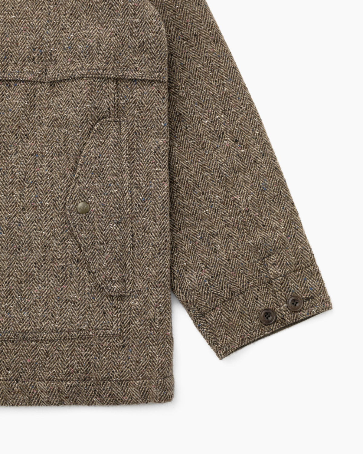 Khakis - Wool Timber Jacket (Brown) product image 5 | TRAB K-Fashion Australia