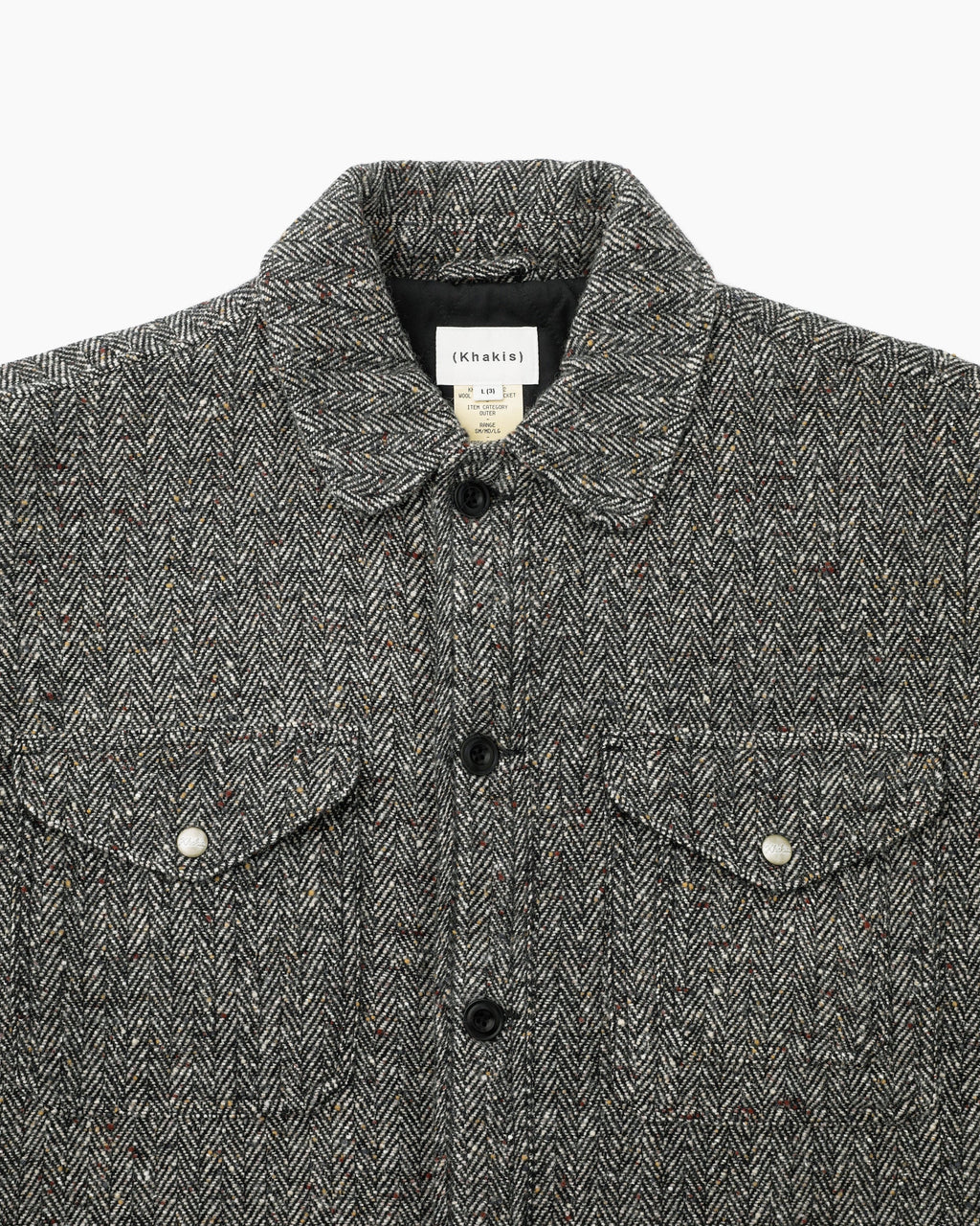 Khakis - Wool Timber Jacket (Charcoal) product image 2 | TRAB K-Fashion Australia