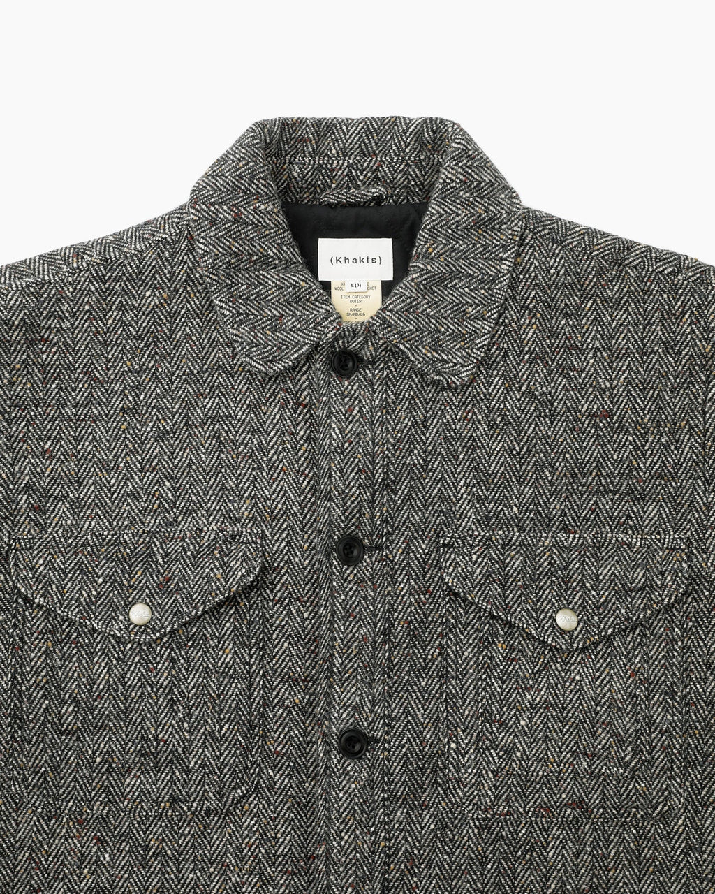 Khakis - Wool Timber Jacket (Charcoal) product image 2 | TRAB K-Fashion Australia