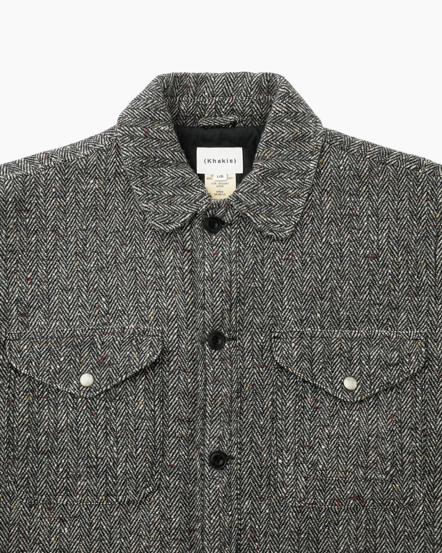 Khakis - Wool Timber Jacket (Charcoal) product image 2 | TRAB K-Fashion Australia