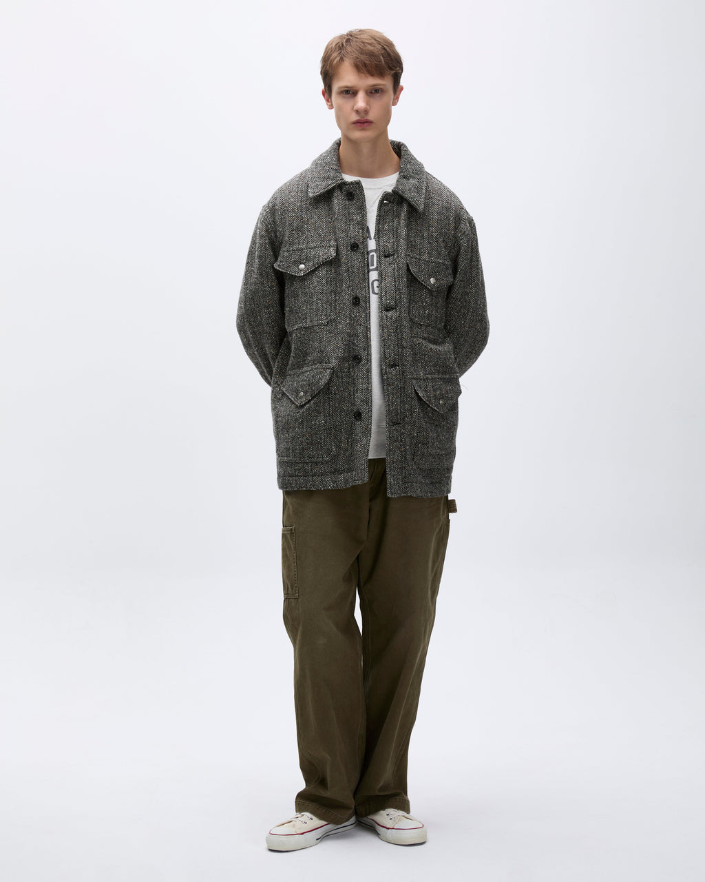 Khakis - Wool Timber Jacket (Charcoal) product image 9 | TRAB K-Fashion Australia
