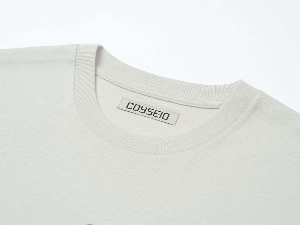 Coyseio - Symbol Logo Regular T-Shirt (Sand) product image 8 | TRAB K-Fashion Australia