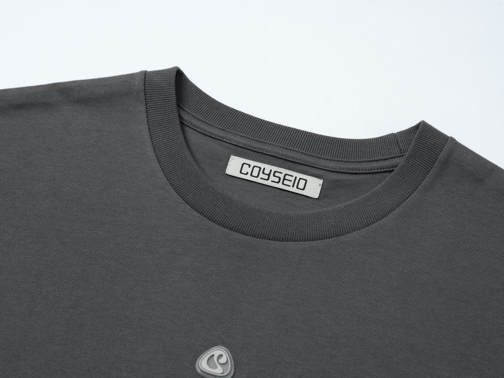 Coyseio - Symbol Logo Regular T-Shirt (Charcoal) product image 7 | TRAB K-Fashion Australia