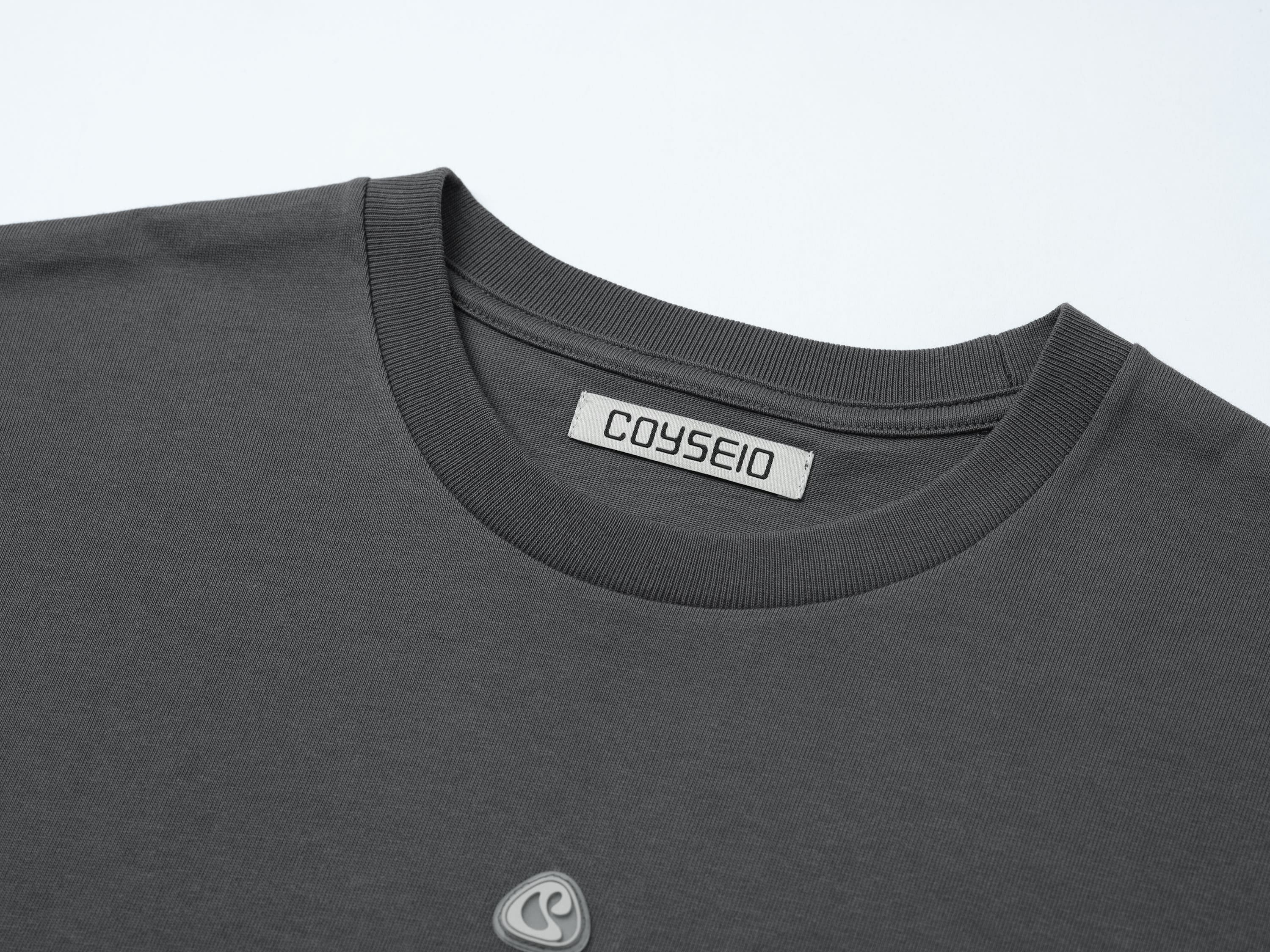 Coyseio - Symbol Logo Regular T-Shirt (Charcoal) product image 7 | TRAB K-Fashion Australia