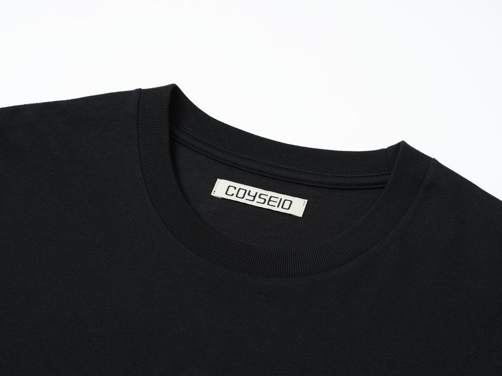 Coyseio - Symbol Logo Regular T-Shirt (Black) product image 7 | TRAB K-Fashion Australia