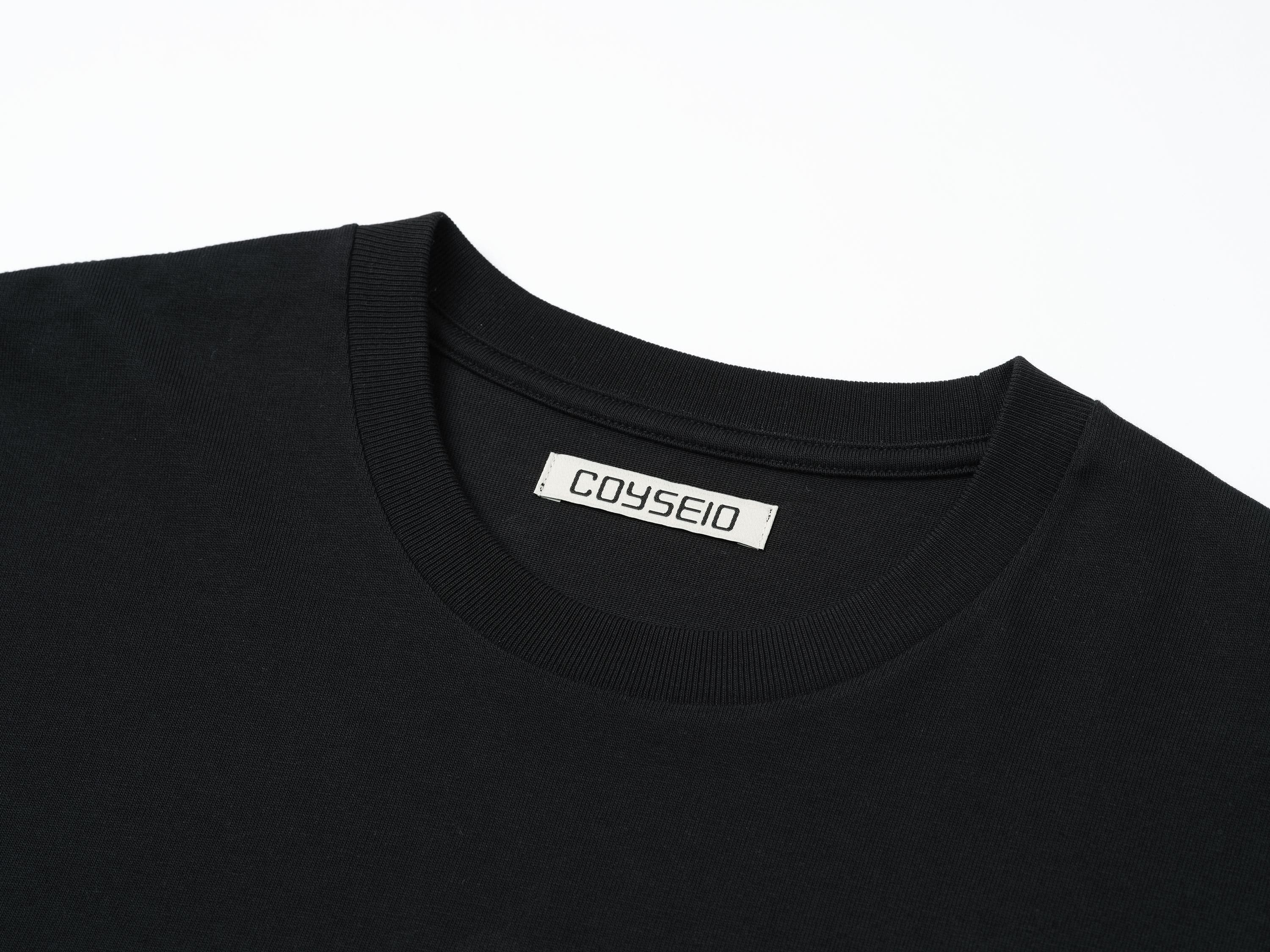Coyseio - Symbol Logo Regular T-Shirt (Black) product image 7 | TRAB K-Fashion Australia