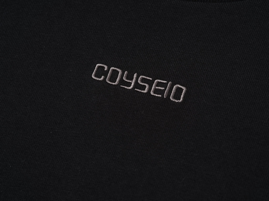 Coyseio - Mini Logo Regular T-Shirt (Black) product image 8 | TRAB K-Fashion Australia
