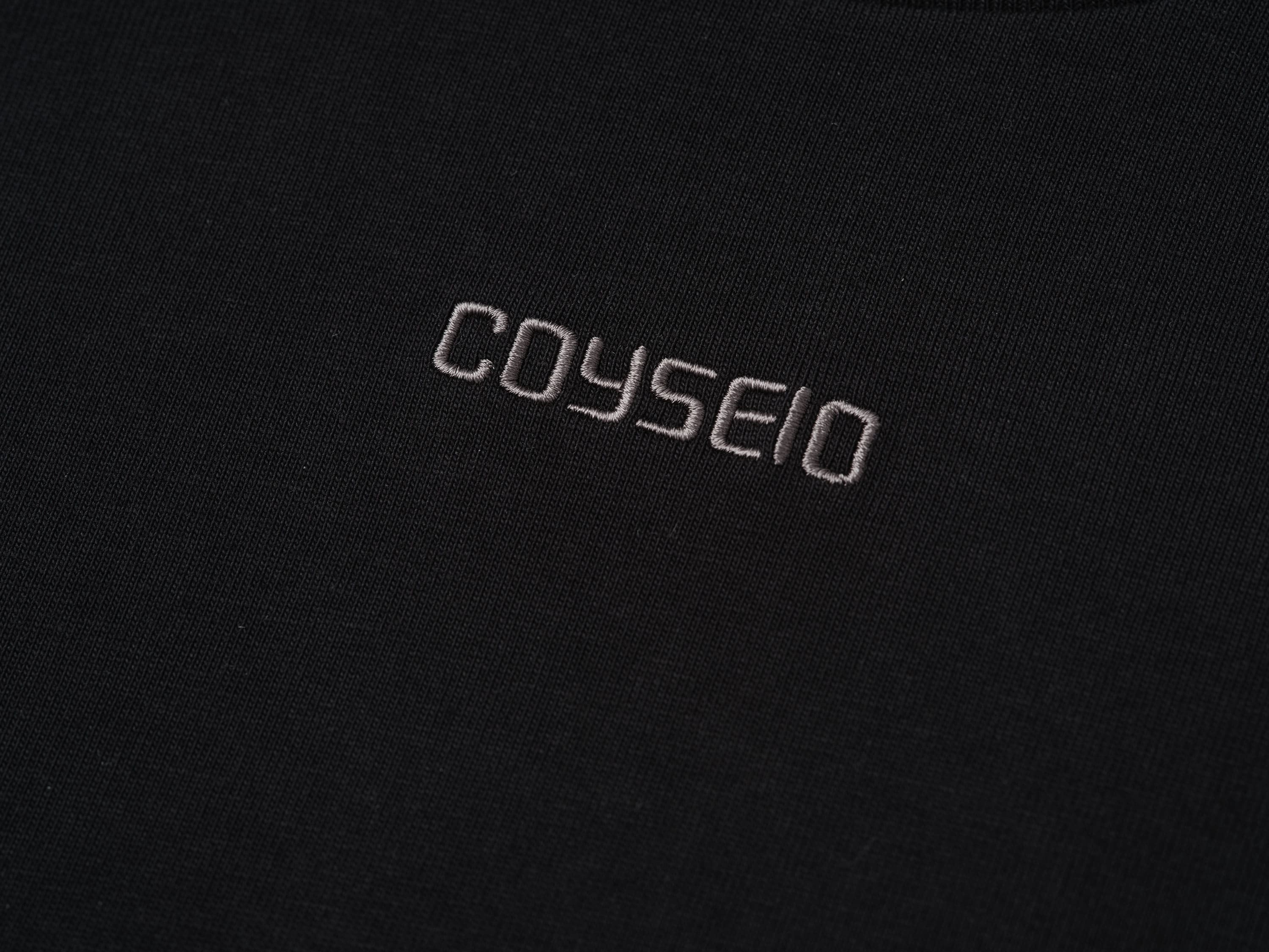 Coyseio - Mini Logo Regular T-Shirt (Black) product image 8 | TRAB K-Fashion Australia