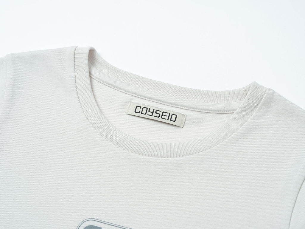 Coyseio - Round Logo T-Shirt (Sand) product image 7 | TRAB K-Fashion Australia