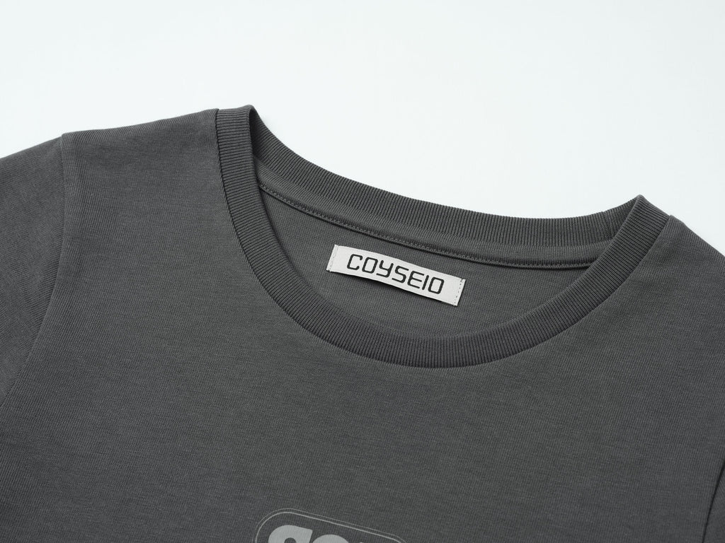 Coyseio - Round Logo T-Shirt (Charcoal) product image 7 | TRAB K-Fashion Australia