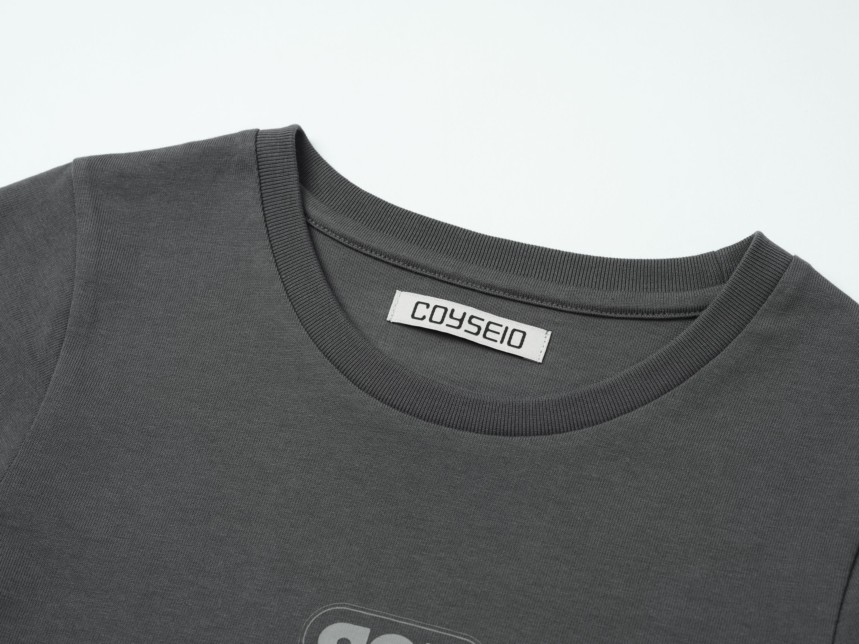Coyseio - Round Logo T-Shirt (Charcoal) product image 7 | TRAB K-Fashion Australia