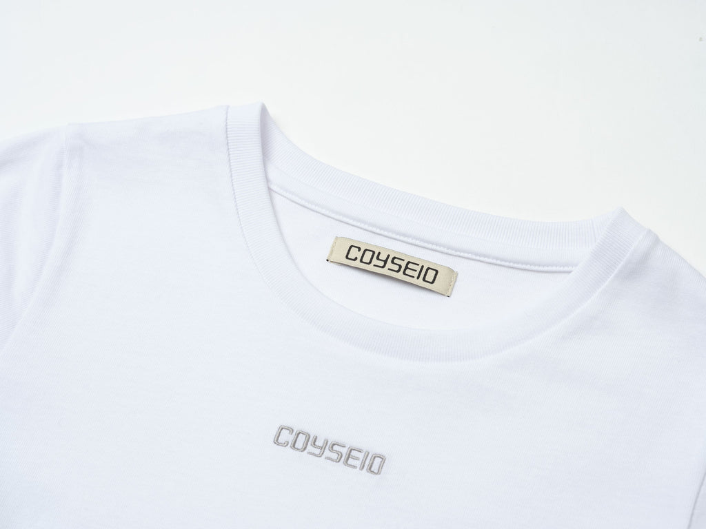 Coyseio - Mini Logo T-Shirt (White) product image 7 | TRAB K-Fashion Australia