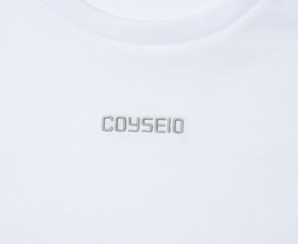 Coyseio - Mini Logo T-Shirt (White) product image 8 | TRAB K-Fashion Australia