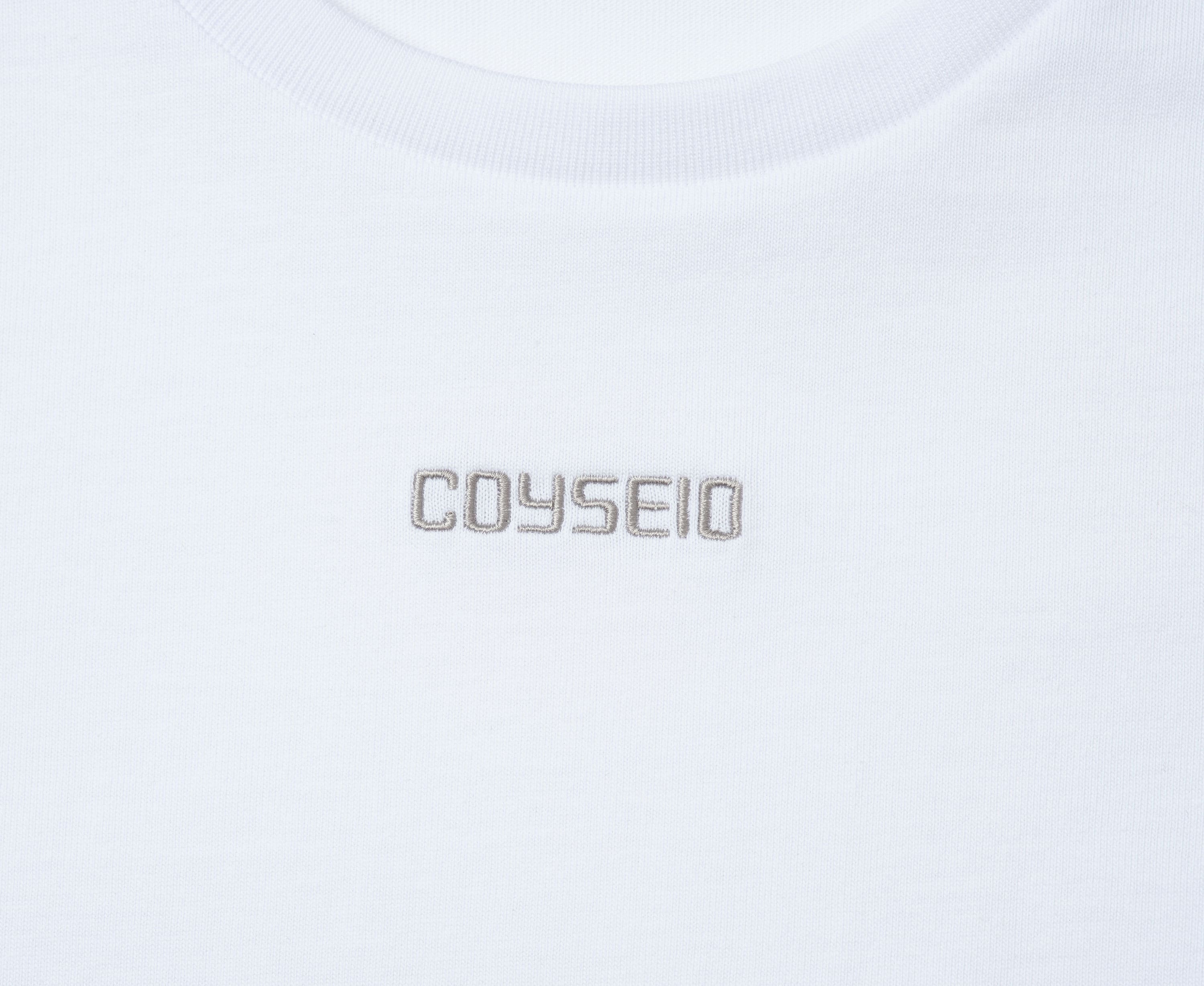 Coyseio - Mini Logo T-Shirt (White) product image 8 | TRAB K-Fashion Australia