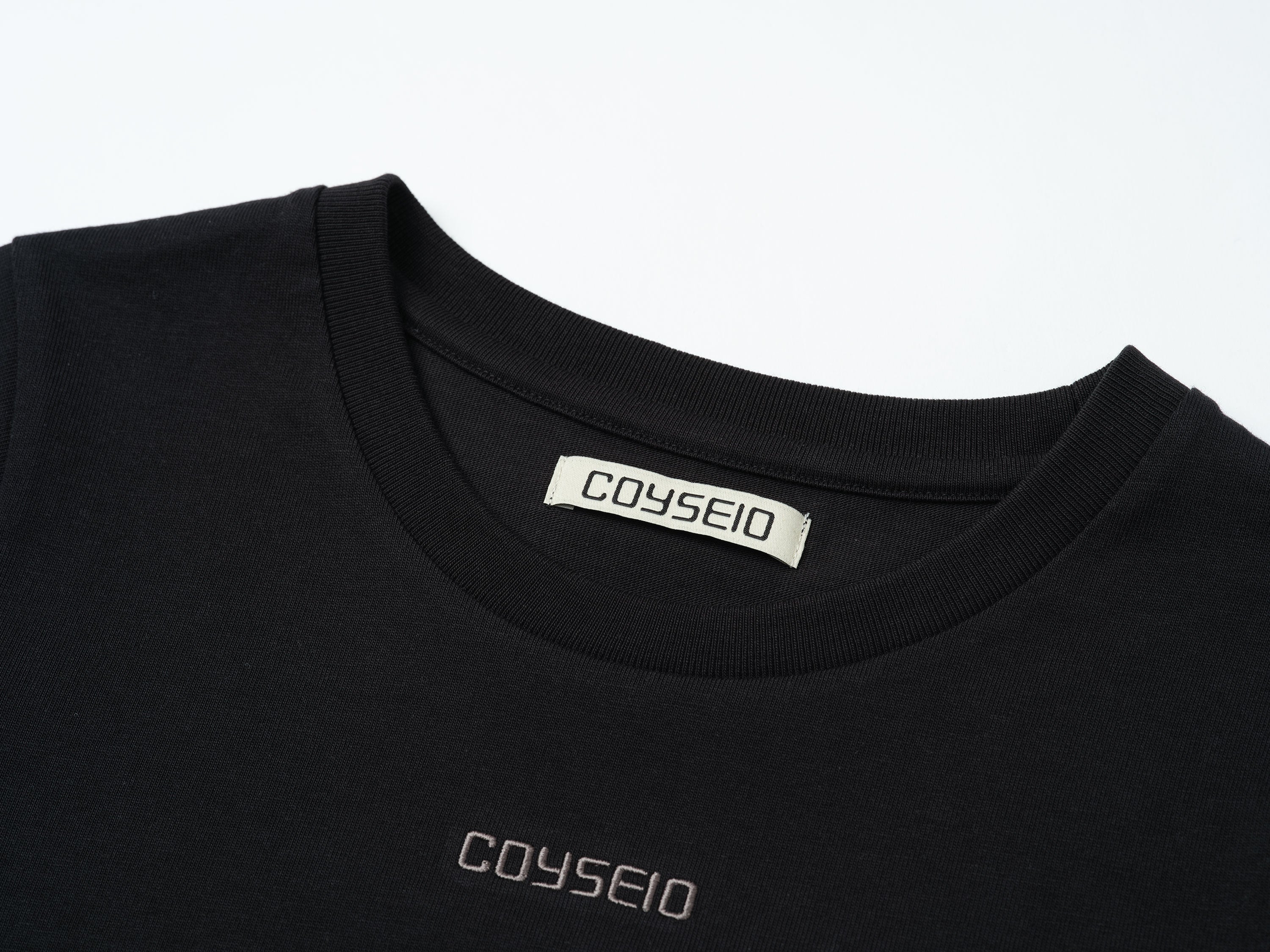Coyseio - Mini Logo T-Shirt (Black) product image 7 | TRAB K-Fashion Australia