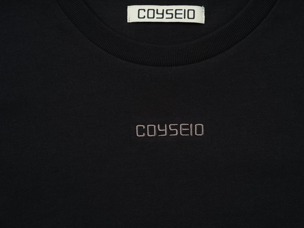 Coyseio - Mini Logo T-Shirt (Black) product image 8 | TRAB K-Fashion Australia