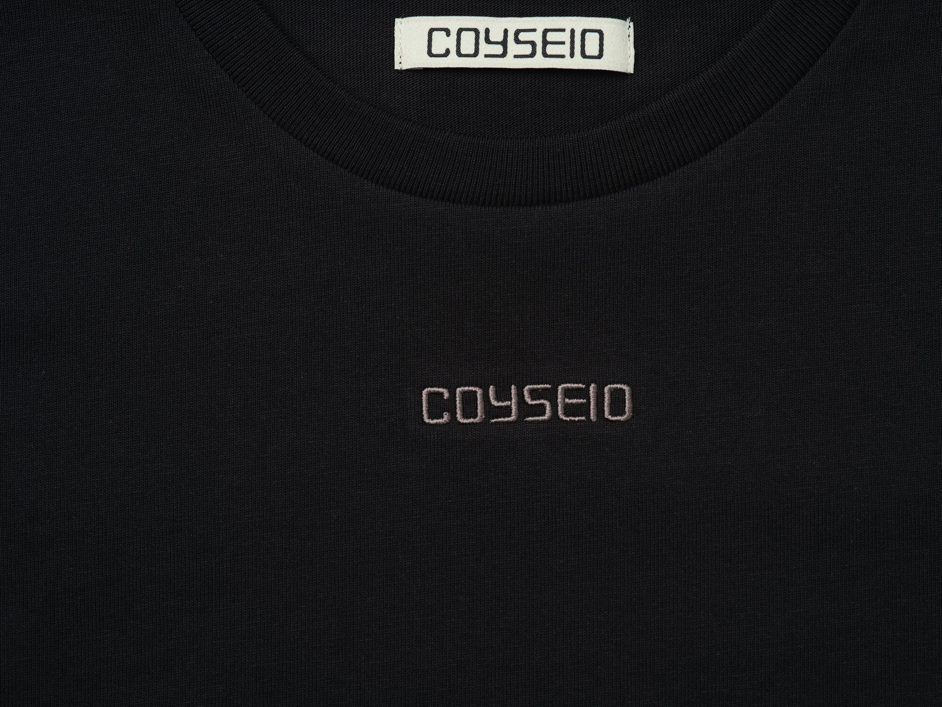Coyseio - Mini Logo T-Shirt (Black) product image 8 | TRAB K-Fashion Australia