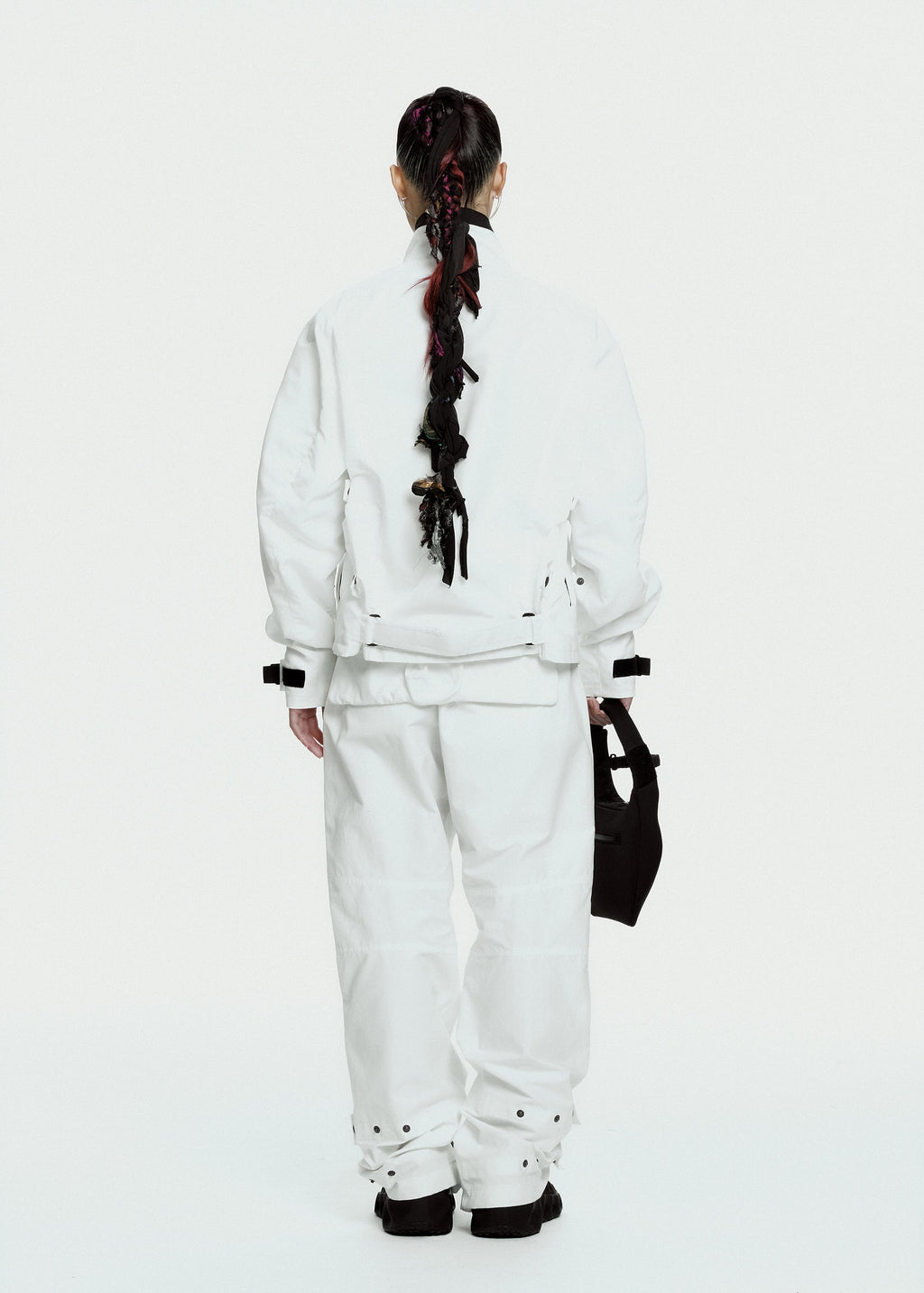 Hyein Seo - Biker Jacket (White) product image 4 | TRAB K-Fashion Australia