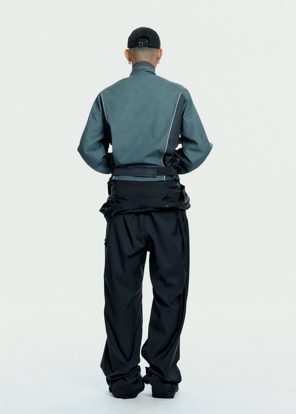 Hyein Seo - Biker Jacket (Slate Grey) product image 4 | TRAB K-Fashion Australia