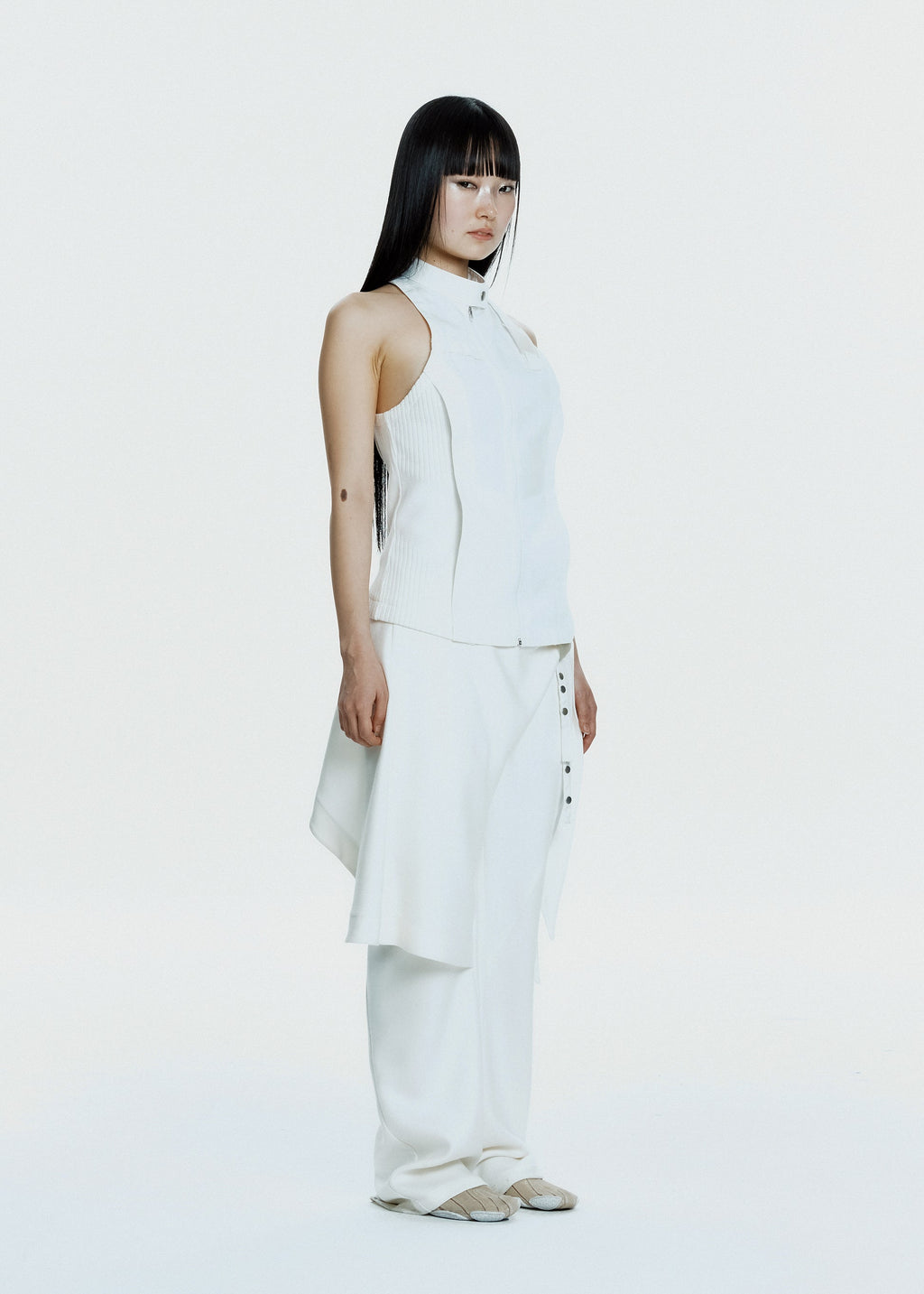 Hyein Seo - Wrap Pants (Ivory) product image 2 | TRAB K-Fashion Australia
