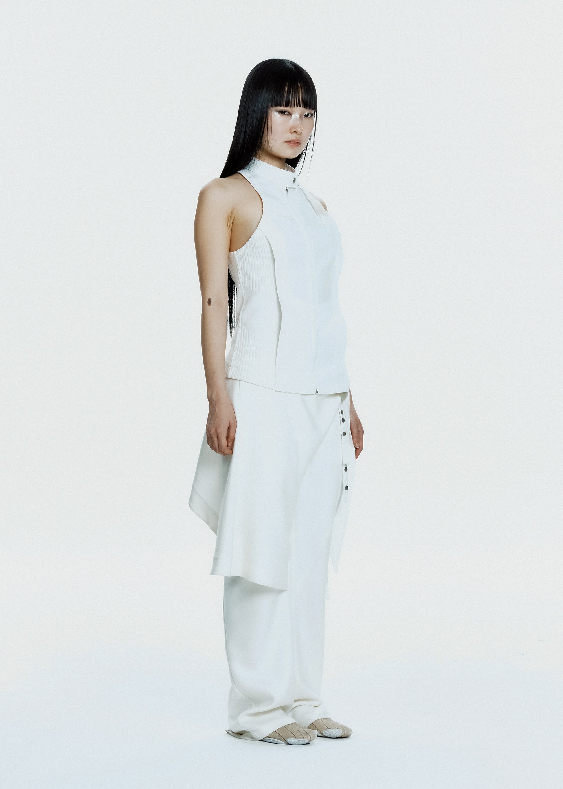 Hyein Seo - Wrap Pants (Ivory) product image 2 | TRAB K-Fashion Australia