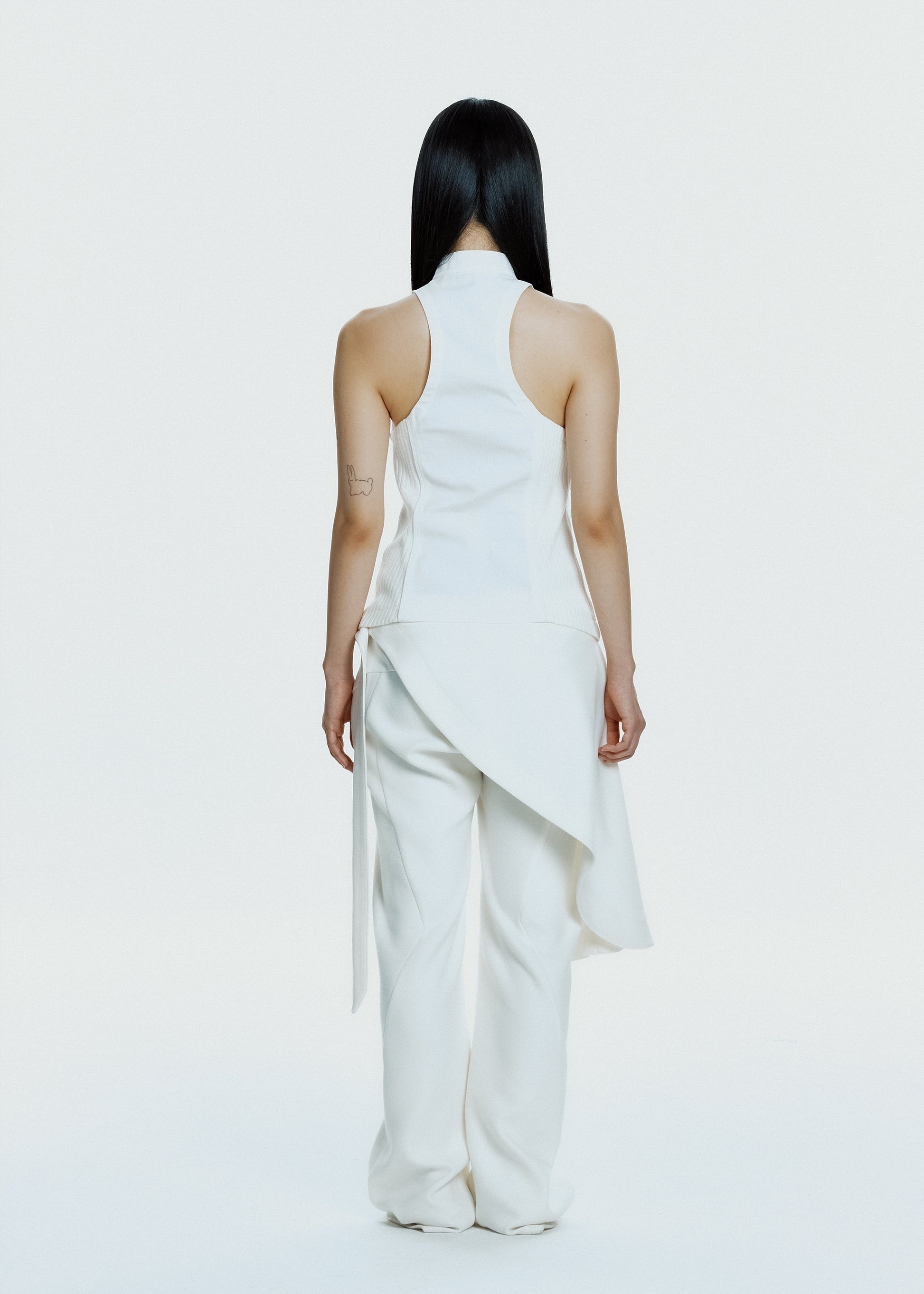 Hyein Seo - Wrap Pants (Ivory) product image 4 | TRAB K-Fashion Australia
