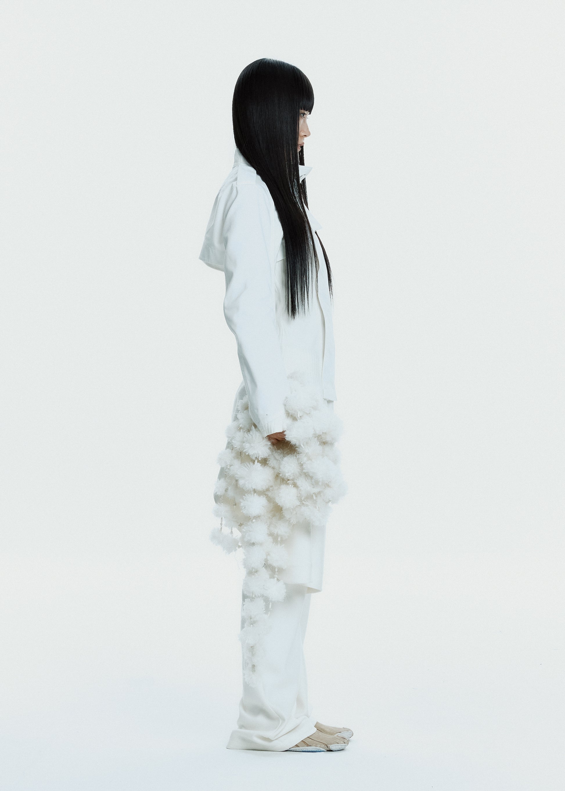 Hyein Seo - Wrap Pants (Ivory) product image 7 | TRAB K-Fashion Australia