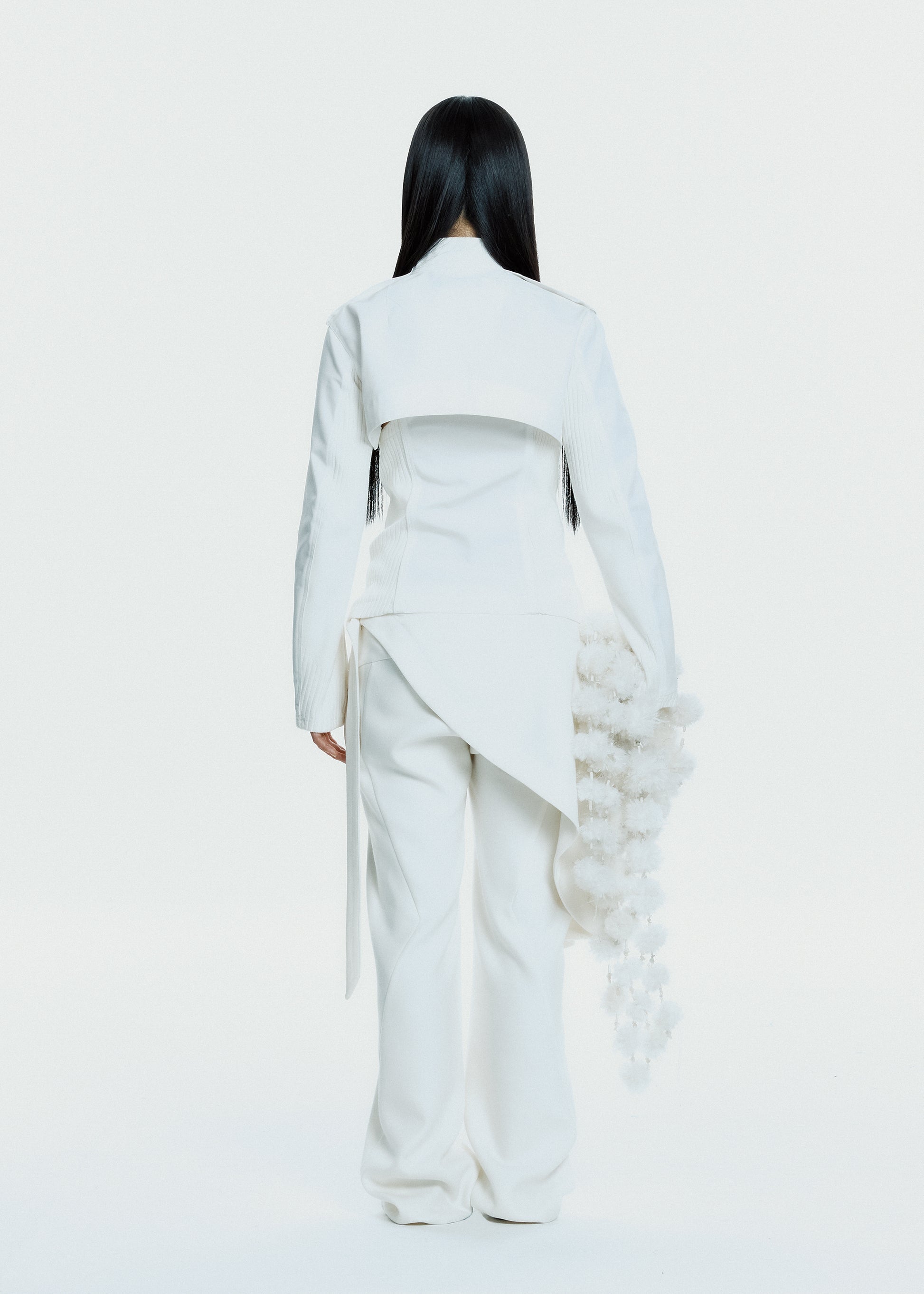 Hyein Seo - Wrap Pants (Ivory) product image 8 | TRAB K-Fashion Australia