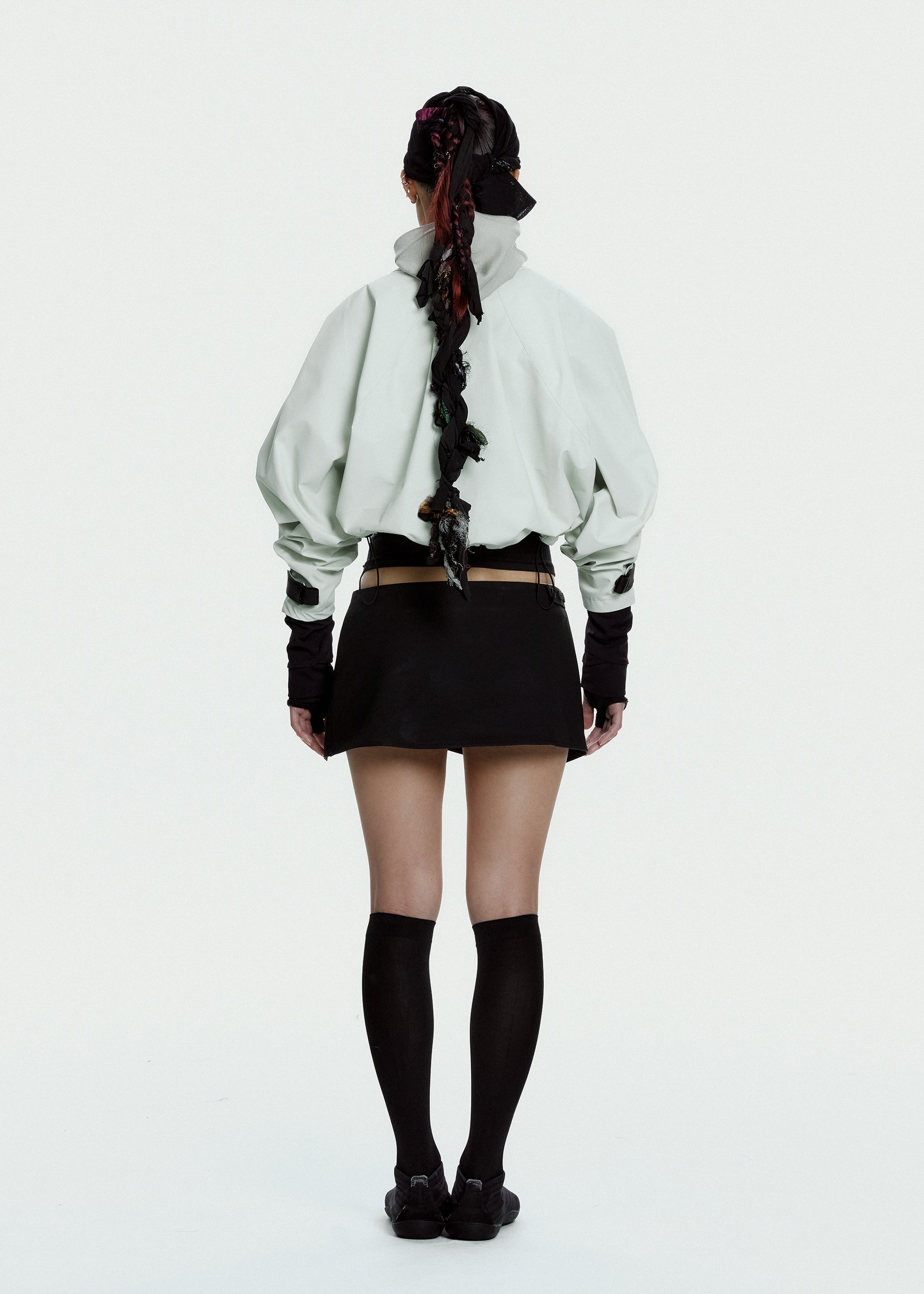 Hyein Seo - Double Layer Bolero Jacket (Pale Green) product image 4 | TRAB K-Fashion Australia