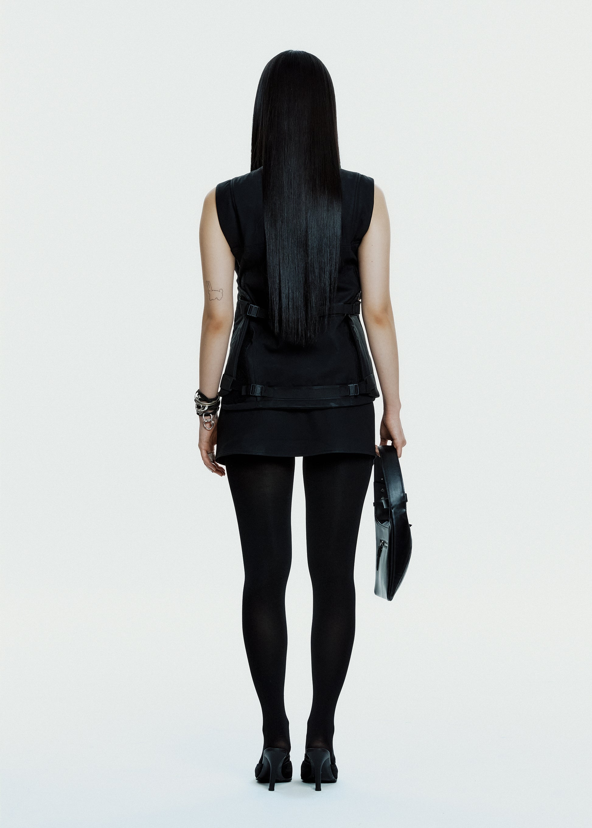 Hyein Seo - Light Down Vest (Black) product image 8 | TRAB K-Fashion Australia