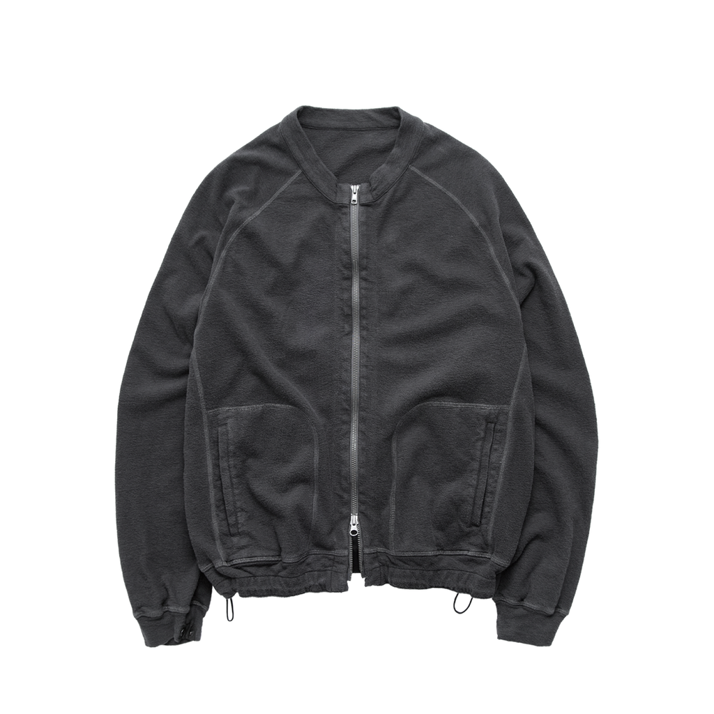Polyteru - Rough Set Zip Up (Purple Charcoal) product image 1 | TRAB K-Fashion Australia