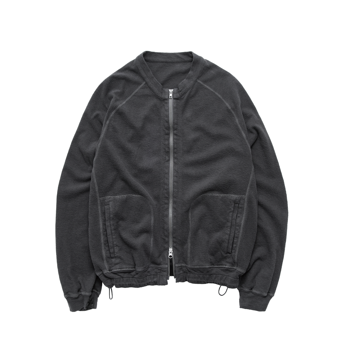 Polyteru - Rough Set Zip Up (Purple Charcoal) product image 1 | TRAB K-Fashion Australia