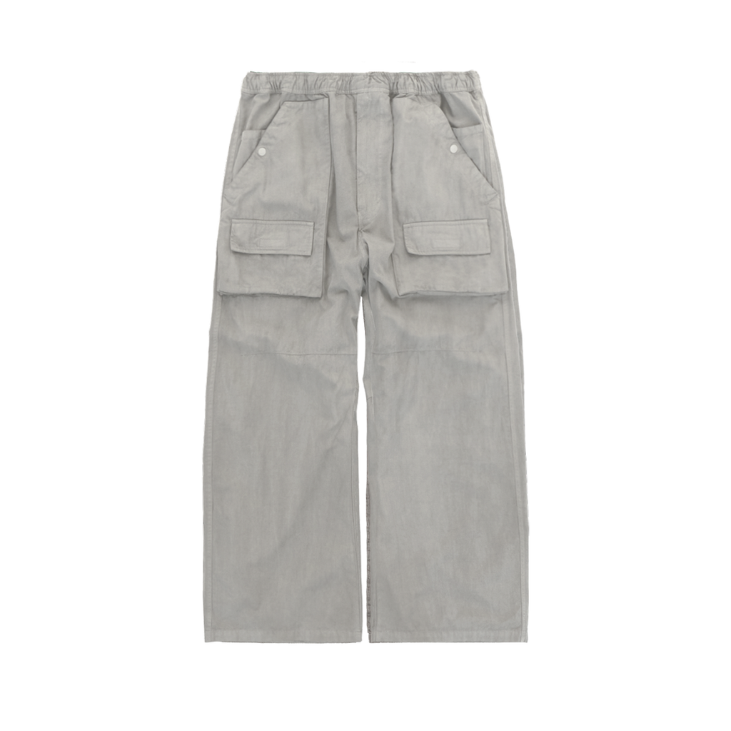 Polyteru - Front Cargo Pants 1.2v (Light Gray) product image 1 | TRAB K-Fashion Australia