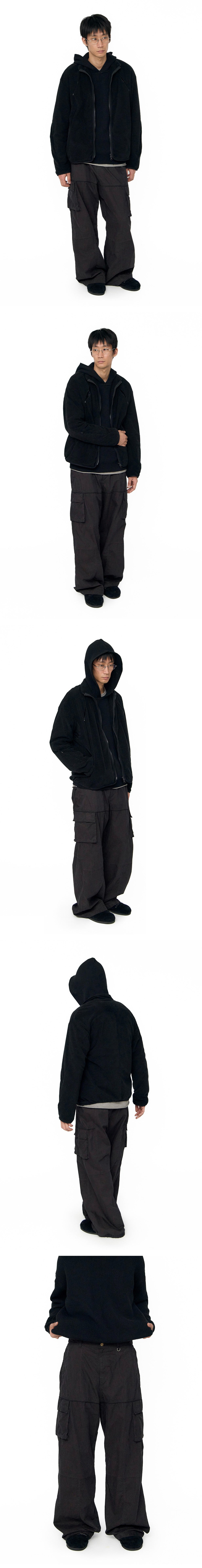 Polyteru - Division Cargo Pants (Purple Charcoal) product image 3 | TRAB K-Fashion Australia