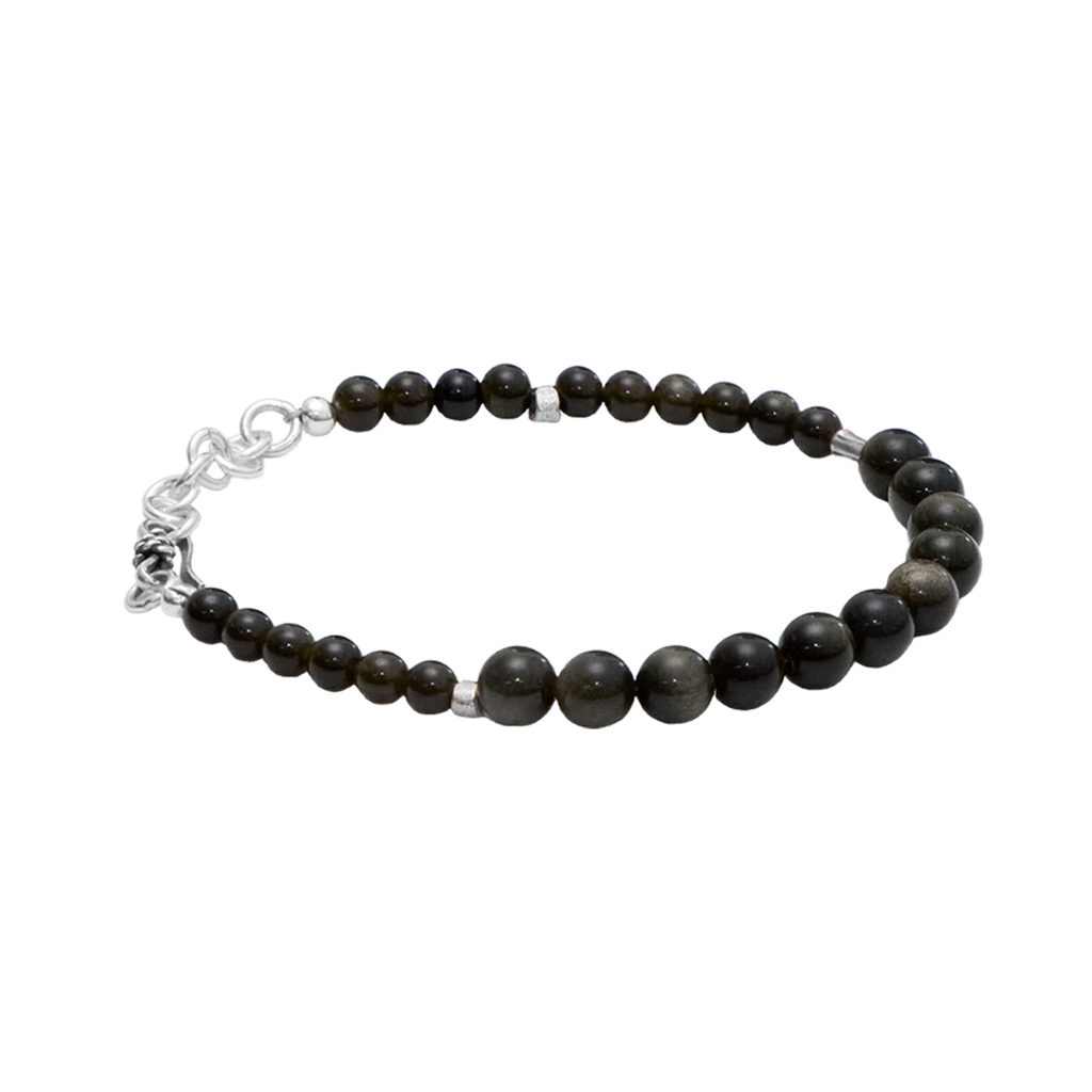 Polyteru - Beads Bracelet (Khaki Black) product image 1 | TRAB K-Fashion Australia