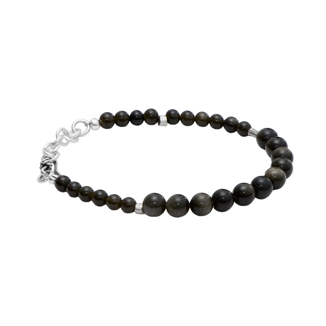 Polyteru - Beads Bracelet (Khaki Black) product image 1 | TRAB K-Fashion Australia