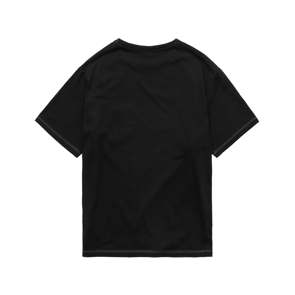 Polyteru - Stitched Pocket Tee (Black) product image 2 | TRAB K-Fashion Australia