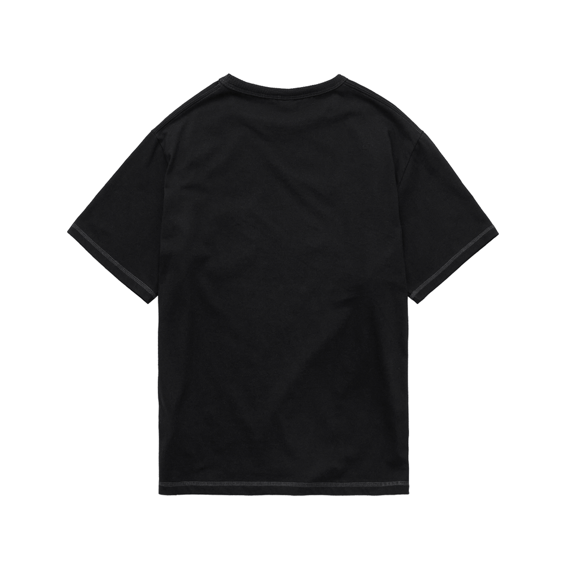 Polyteru - Stitched Pocket Tee (Black) product image 2 | TRAB K-Fashion Australia