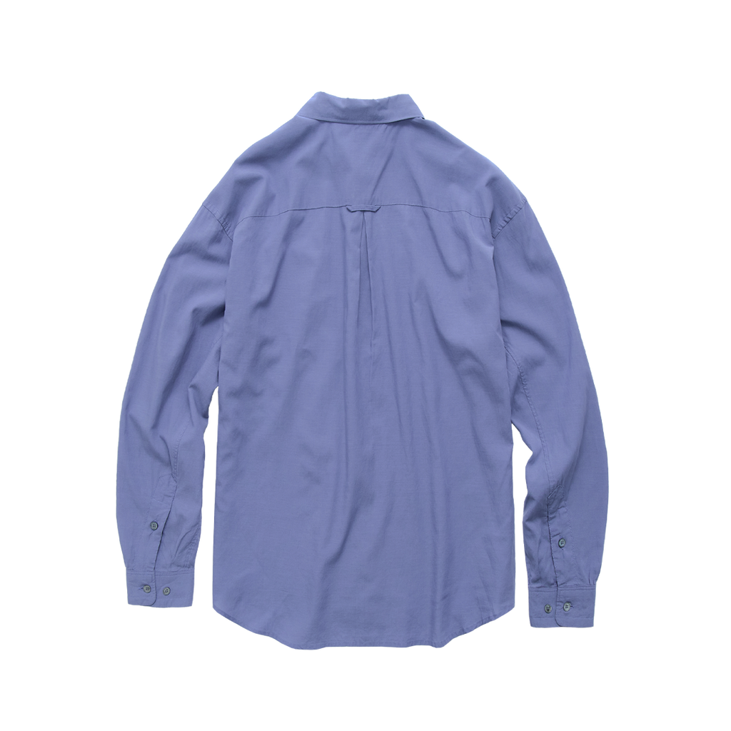 Polyteru - Loosed Tenco Shirts 2.0 (Washed Blue) product image 2 | TRAB K-Fashion Australia