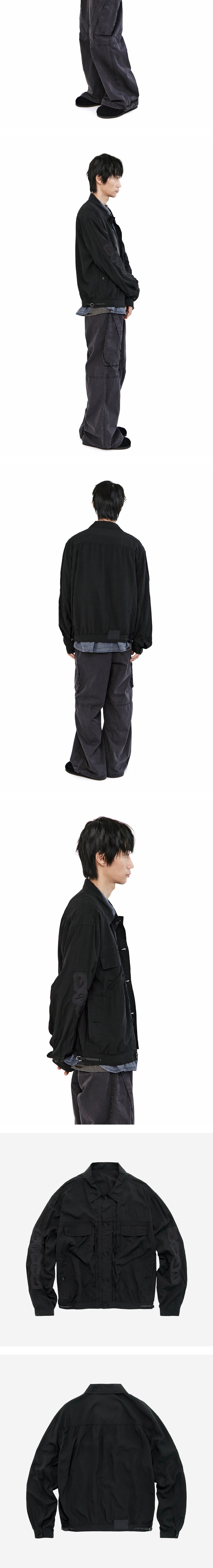 Polyteru - x Hot Stuff Rayon Trucker (Black) product image 4 | TRAB K-Fashion Australia