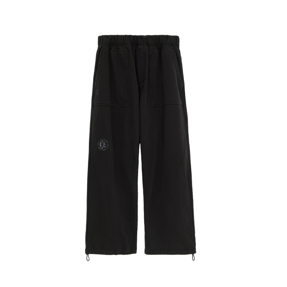 Polyteru - 1011 Fatigue Sweatpants 1.2v Soft (Bleached Black) product image 1 | TRAB K-Fashion Australia