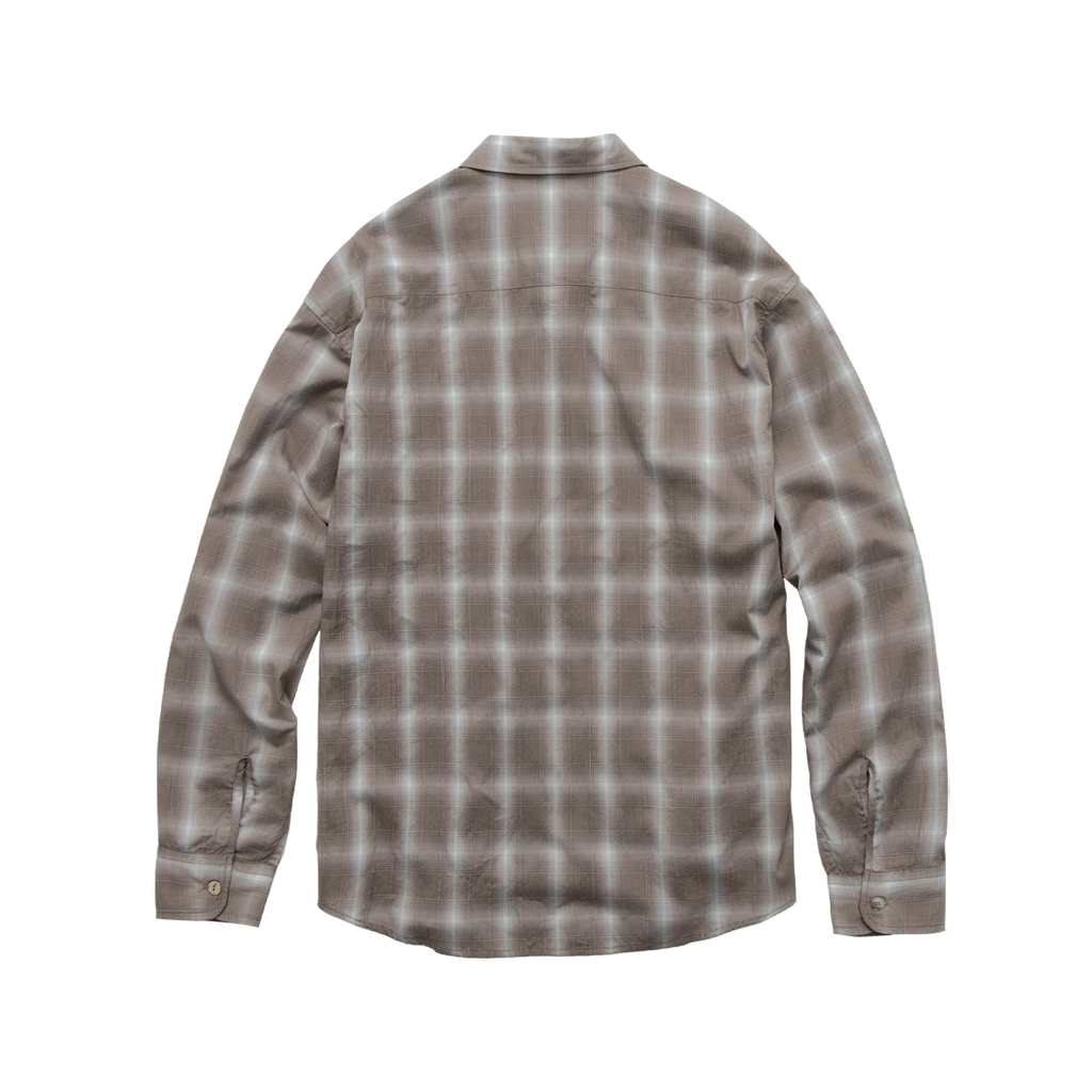 Polyteru - Loosed Check Shirt (Mocha Ombre) product image 2 | TRAB K-Fashion Australia
