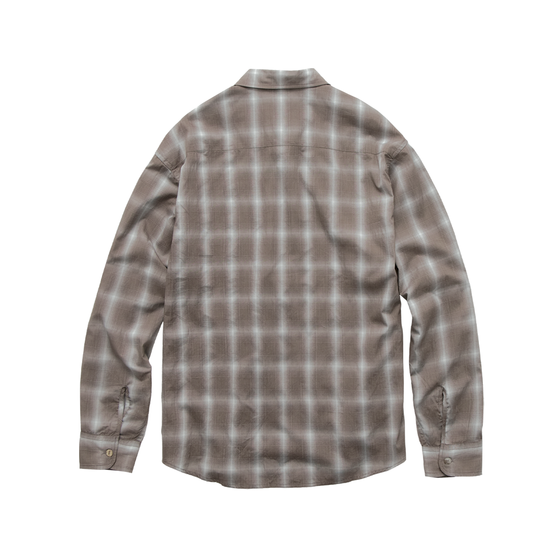 Polyteru - Loosed Check Shirt (Mocha Ombre) product image 2 | TRAB K-Fashion Australia