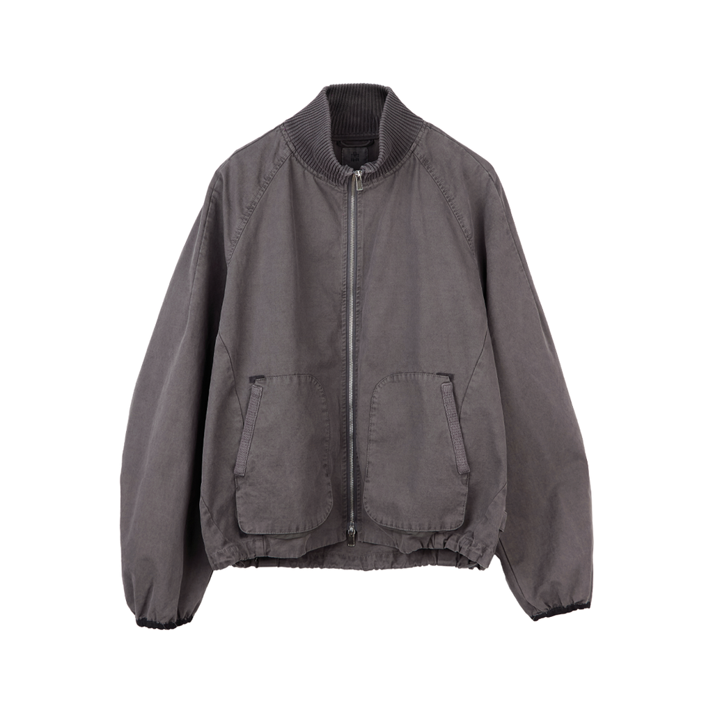 Polyteru - Rib Jacket (Sage Gray) product image 1 | TRAB K-Fashion Australia