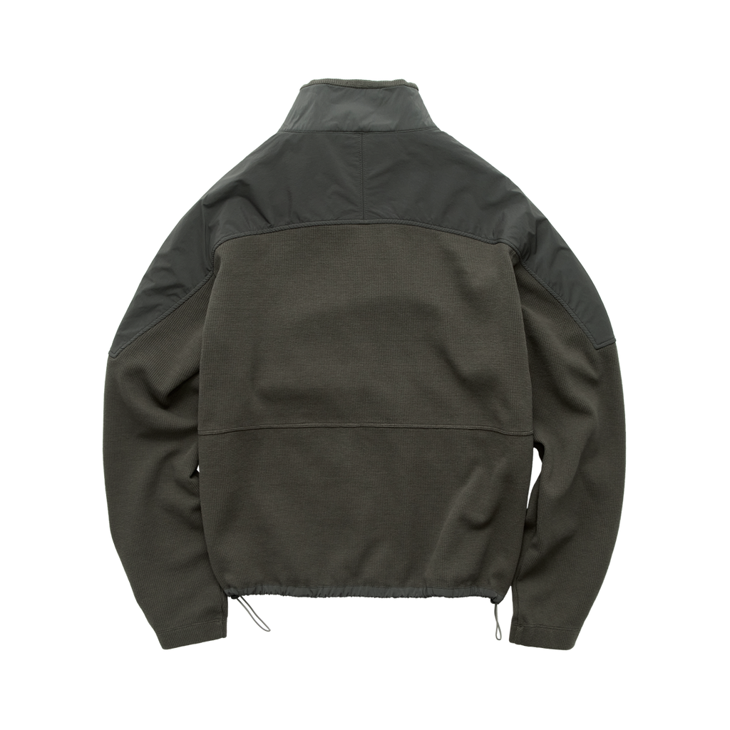 Polyteru - Commando Half Zip (Sweat Khaki) product image 2 | TRAB K-Fashion Australia