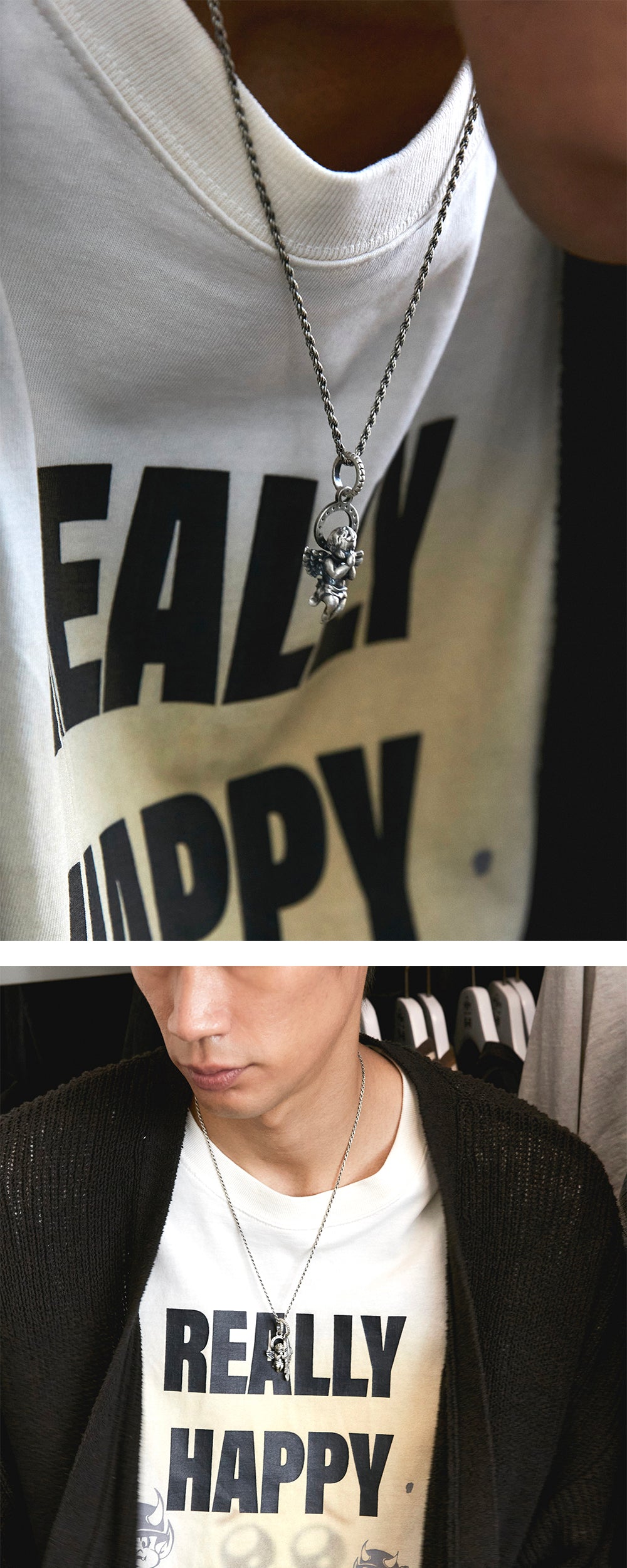 Polyteru - 925 Silver Pendant (Baby Angel) product image 1 | TRAB K-Fashion Australia