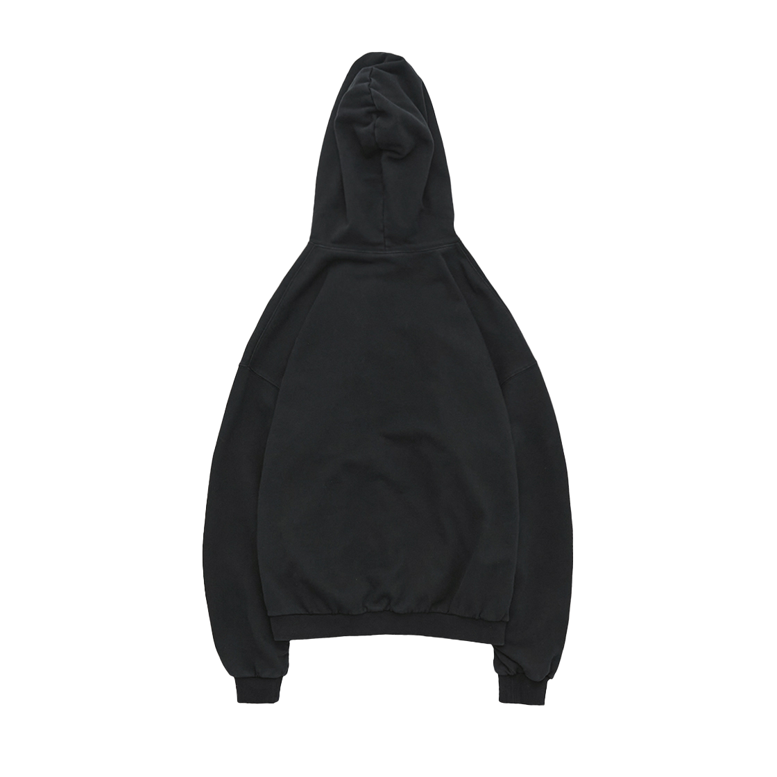 Polyteru - x Casper Zip Hoodie 3 Good Men (Washed Black) product image 1 | TRAB K-Fashion Australia