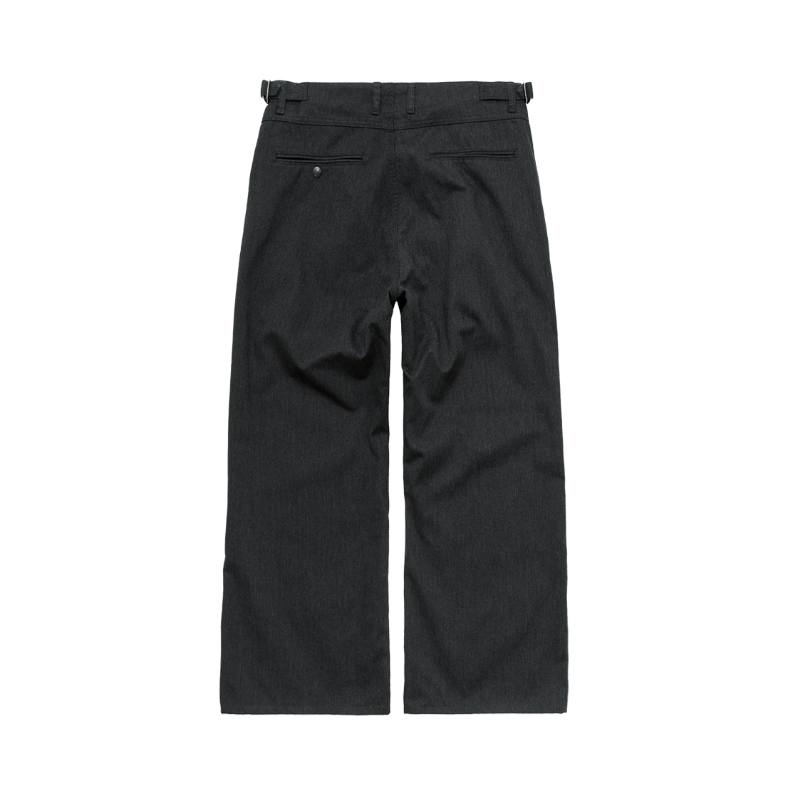 Polyteru - Textured Officer Pants (Charcoal Striped) product image 2 | TRAB K-Fashion Australia