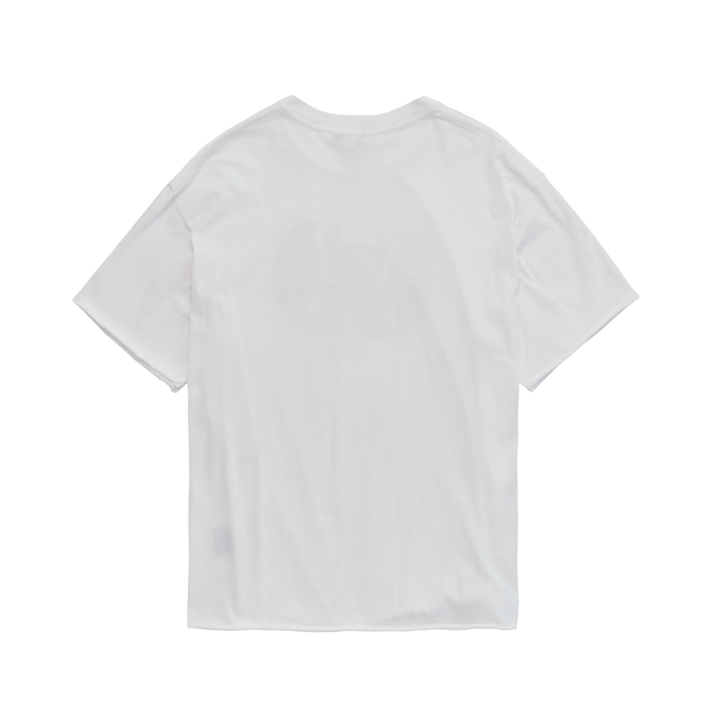 Polyteru - HANK Blue Blanka 1/2 Tee Raw (Cut White) product image 2 | TRAB K-Fashion Australia