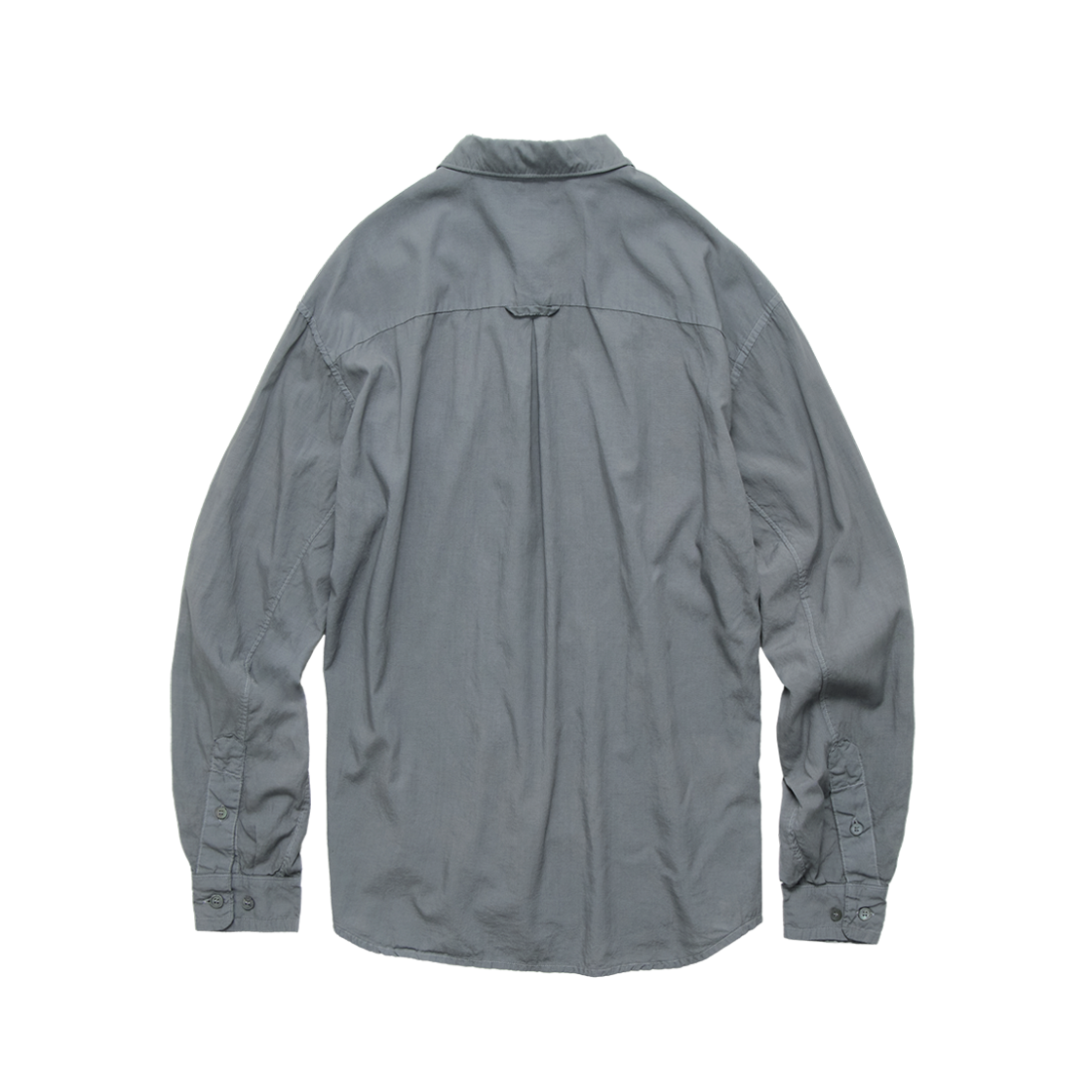 Polyteru - Tenco Loosed Shirt 2.0 Blue (Gray 002) product image 2 | TRAB K-Fashion Australia